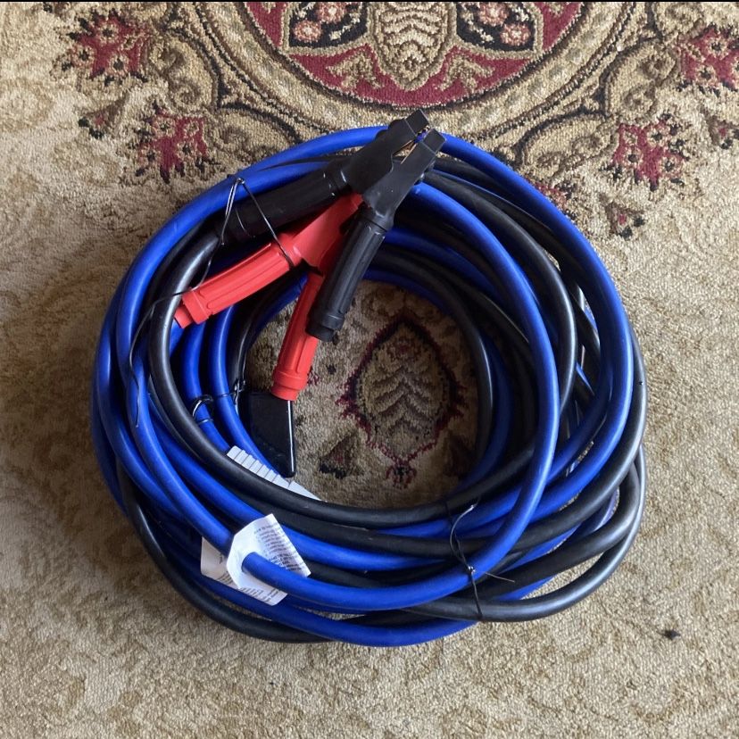 0 Gauge 30 Feet Jumper Cables Heavy Duty, 1000 Amp Quick Connect Plugs for Truck