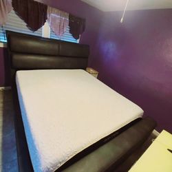 King Size Adjustable Base Bed Matress And Frame