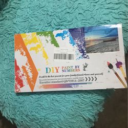 DIY Paint By Numbers New
