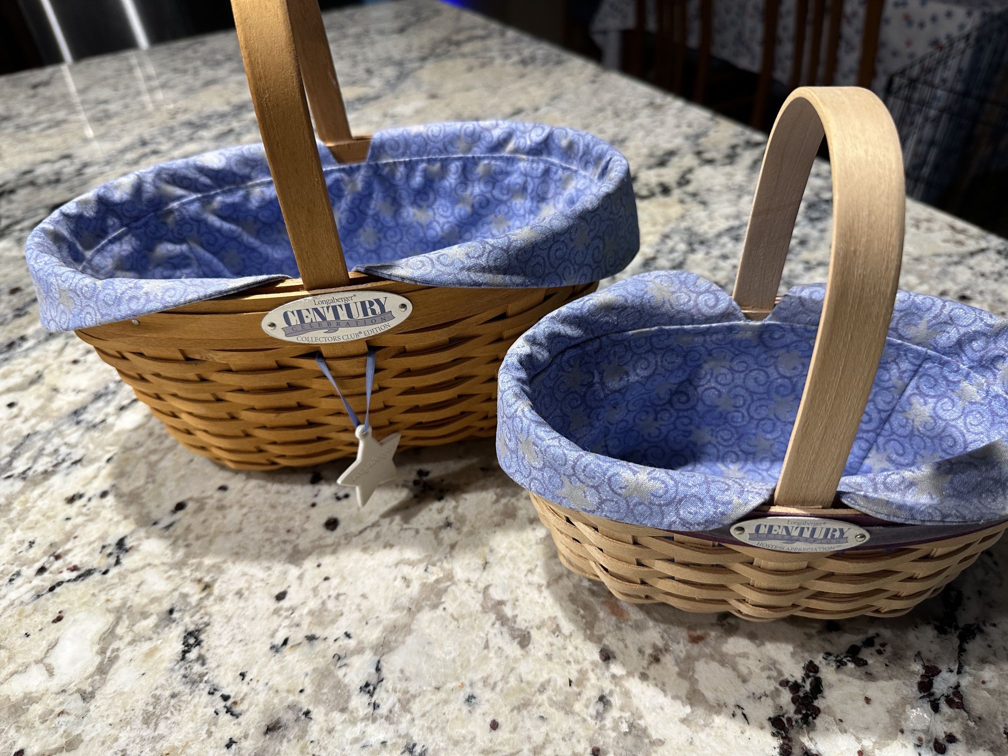 2 Longaberger Baskets, Century Set