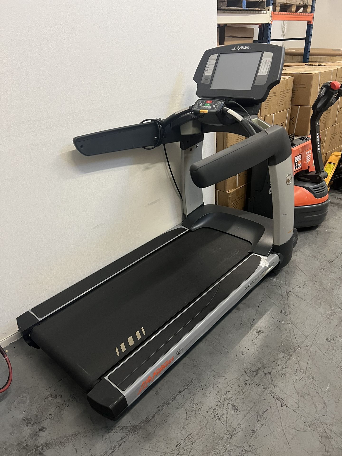Life Fitness Commercial Treadmill - Click On Our Profile For More Gym / Fitness Equipment Machines