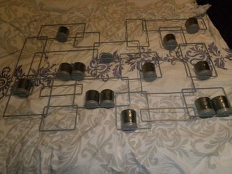 Bedroom candle wall holder