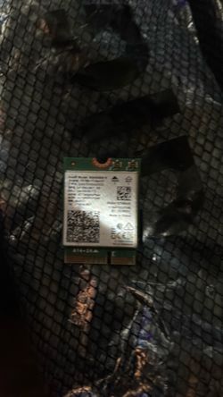 INTEL 9560NGW R M.2 2230 PCI-E USB WIFI 5 802.11AC BLUETOOTH 5.1 CARD 5W10V25772