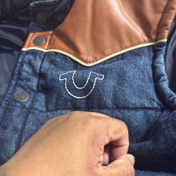 True Religon Western Style Vest