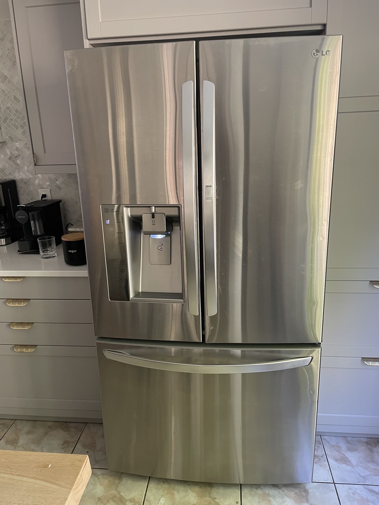 Freezer Not Working. LG Refrigerator