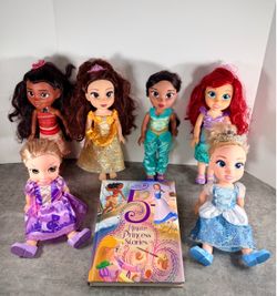 Disney Princess Toddler Doll Set with Book