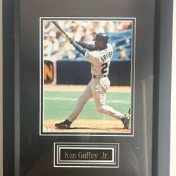 Ken Griffey framed