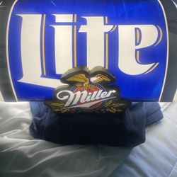 1996 Miller Lite Pool Hanging Lamp
