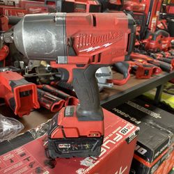 Milwaukee M18 High Torque 1400lb Impact With Battery $199