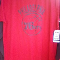 76er Red Tshirt  Size        Price 20