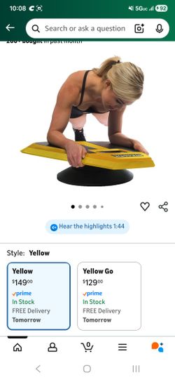 Stealth Core Deluxe Trainer - Turn Fitness Into a Fun Game Get Strong Sexy Abs and Lean Core Playing Games