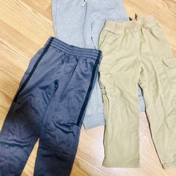 Boys gently used pants bundle set 