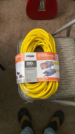 Extension cord.  New