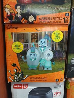 Haunted Mansion Hitchhiking Ghosts 6ft Inflatable New Halloween 