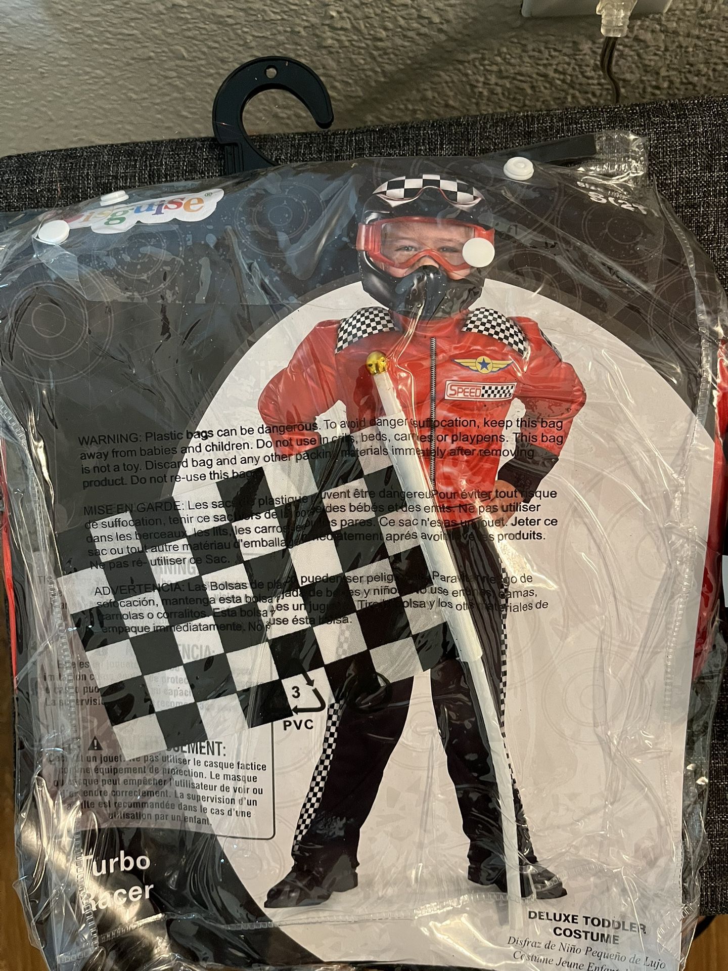 Race car driver Costume 2T-3T