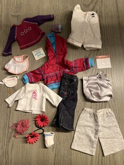 American Girl assorted clothing from 1990s