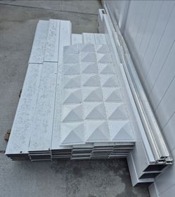 Weatherables white vinyl fence material (read description below)