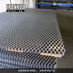 Expanded Metal 4x8 3/4" #9 Flat $70.51 / Metal Desplegado 4x8
