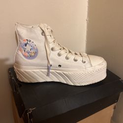 Lavender Crème Converse 