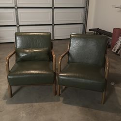 Beautiful Olive green chairs