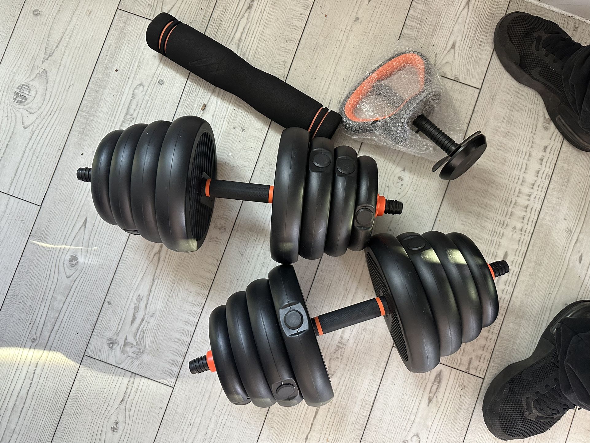 FEIERDUN Adjustable Dumbbells 70Lb