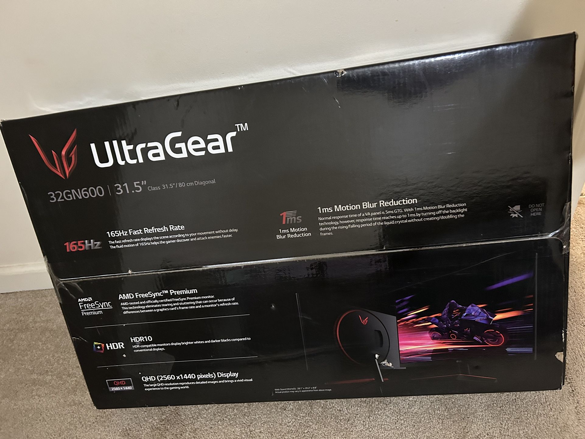 LG 32" Ultra Gear Gaming Monitor 🆕 Open Box Item
