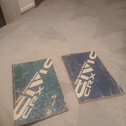 Honda CRX Owner's Manuals
