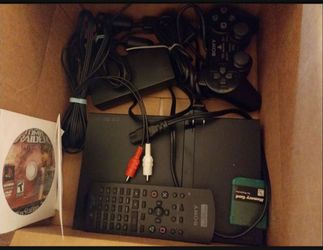 Ps2 slim console with games, $145