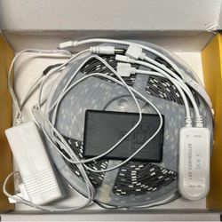 LED Strip Light Kit with Controller and Power Supply