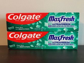 Colgate MaxFresh Clean Mint Toothpaste, Price for Both (multiple sets available)