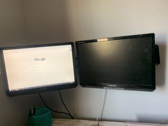 Two Samsung monitor