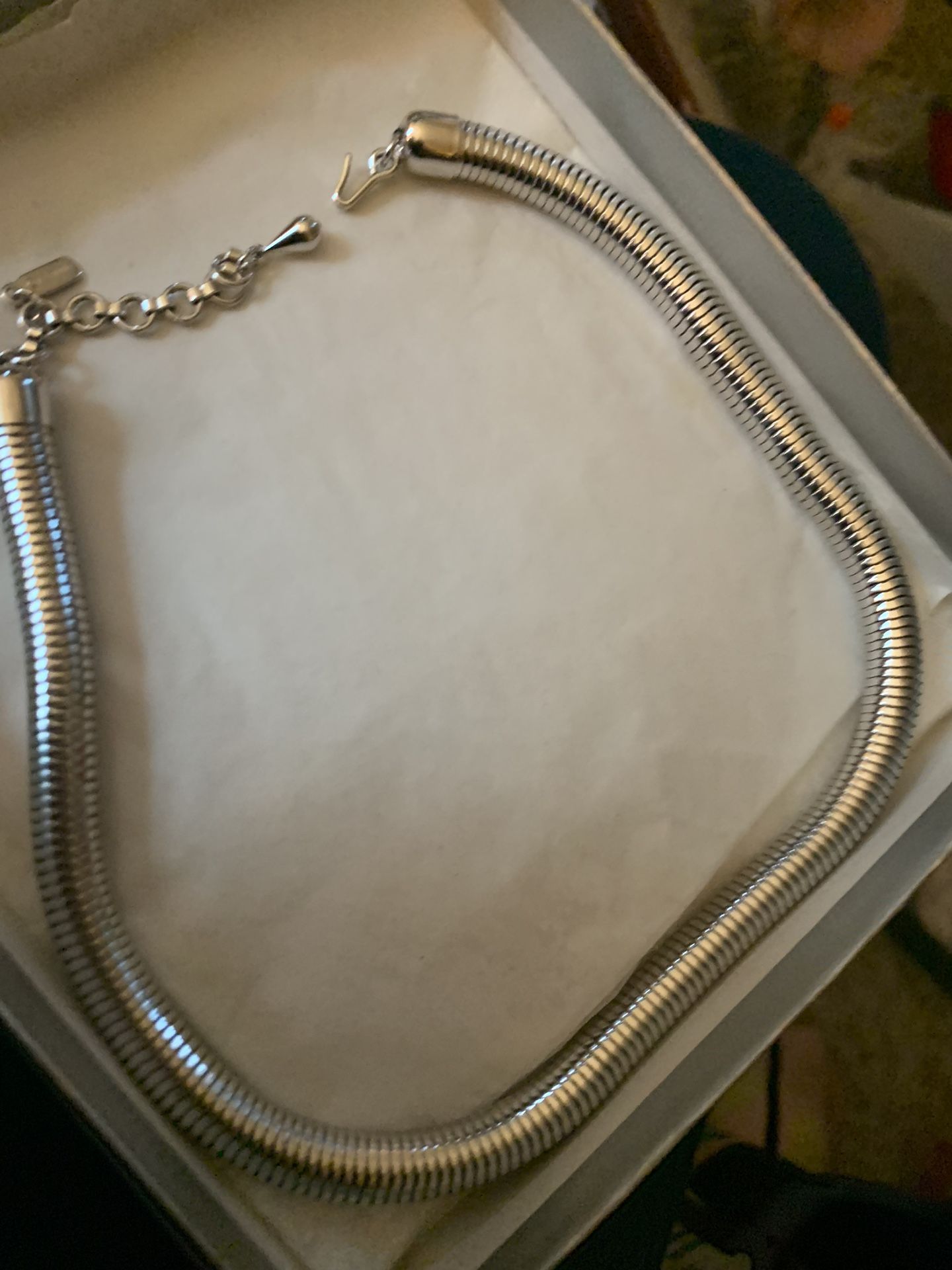 Vintage Monet Thick Choker Necklace