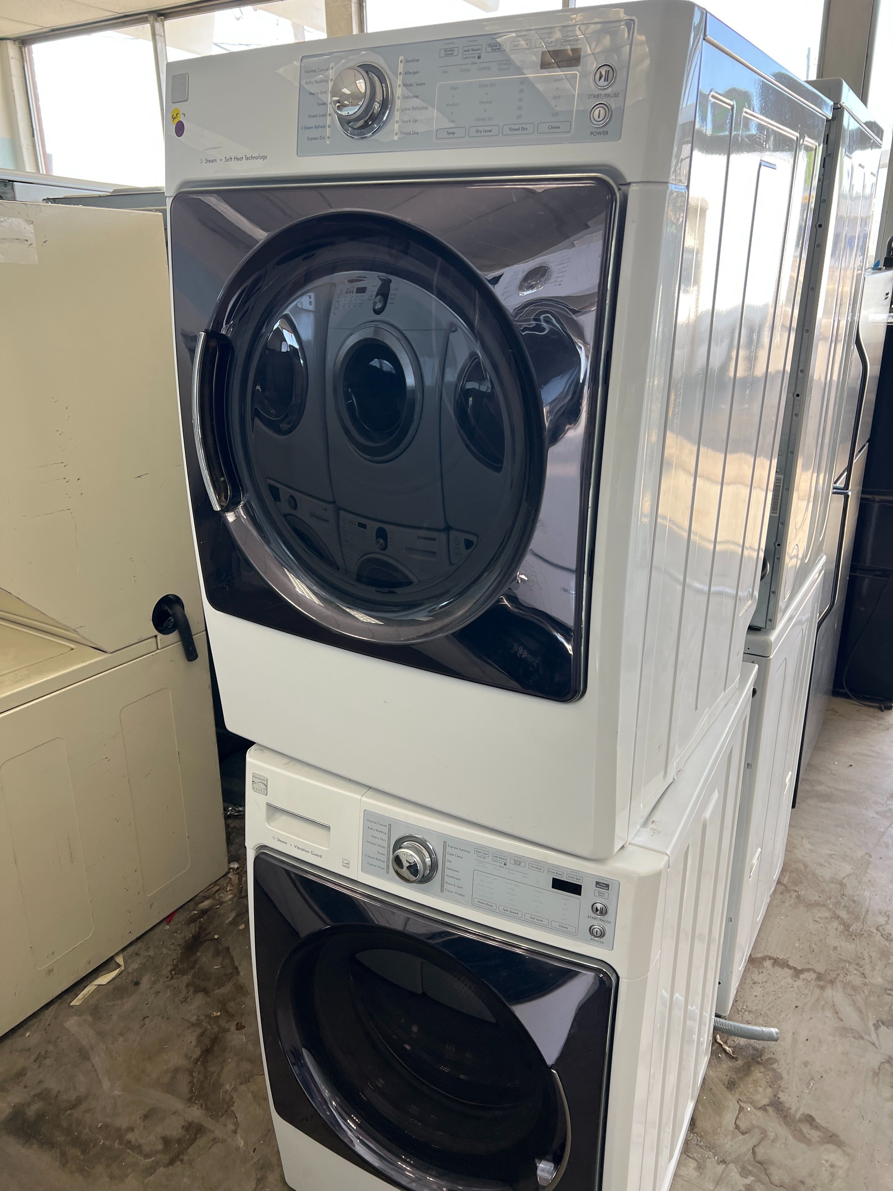 Kenmore front loader washer and dryer set -free delivery