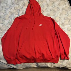 Nike Red Set (hoodie & Joggers)