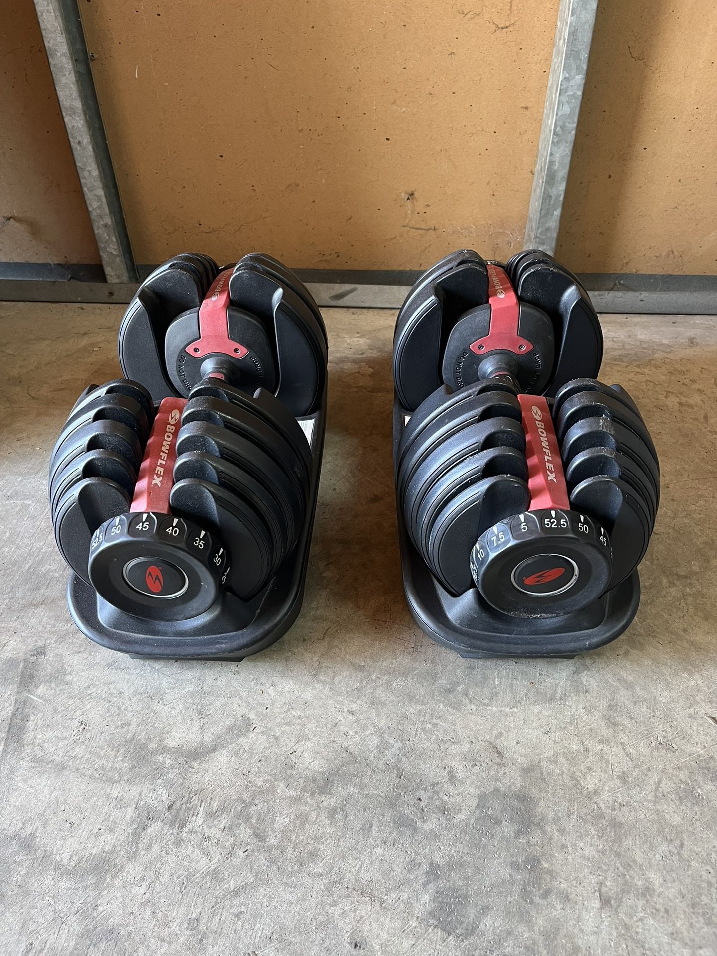 Dumbbell Adjustable Weights BowFlex 5-52.5lb