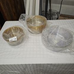 Floral Deep Plastic Liners - 3 Sizes 