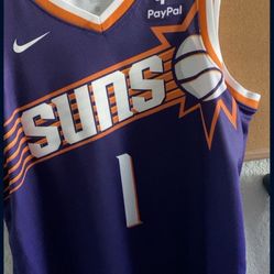 Devin Booker & Kevin Durant Icon Swingman Nike Nba Jersey Size 40 Mens Small