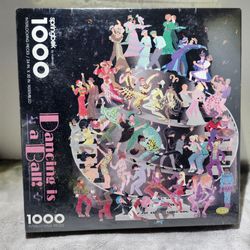 1986 vintage Springbok by Hallmark "Dancing is a Ball" jigsaw puzzle