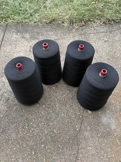 Durable Loom Warp Thread (Black)