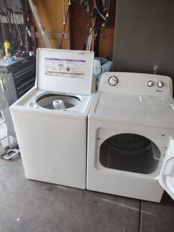 Amana washer and electric dryer Large Capacity