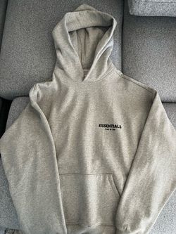Fear Of God Grey Hoodie