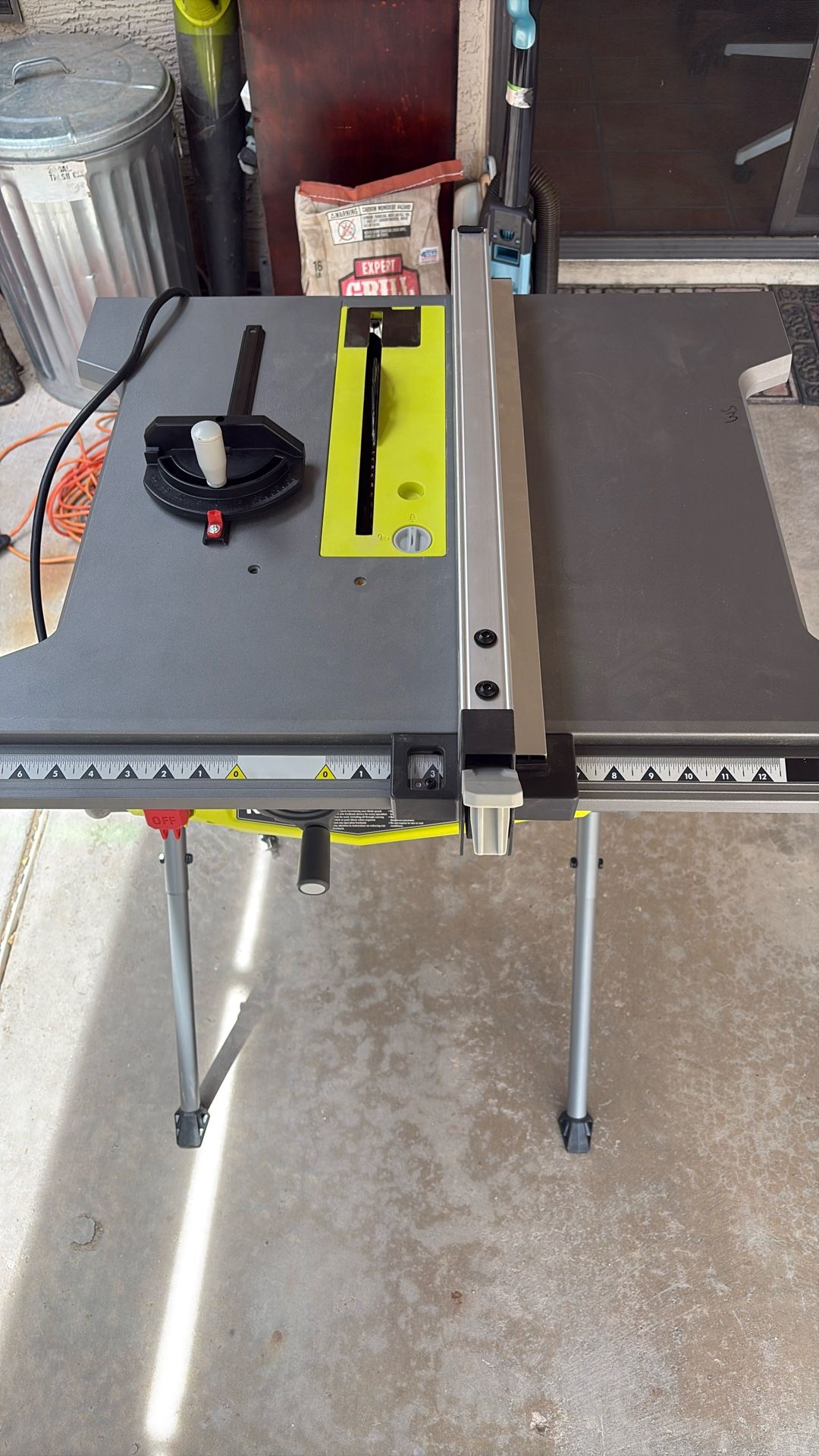 Ryobi RTS12T Table Saw With Stand