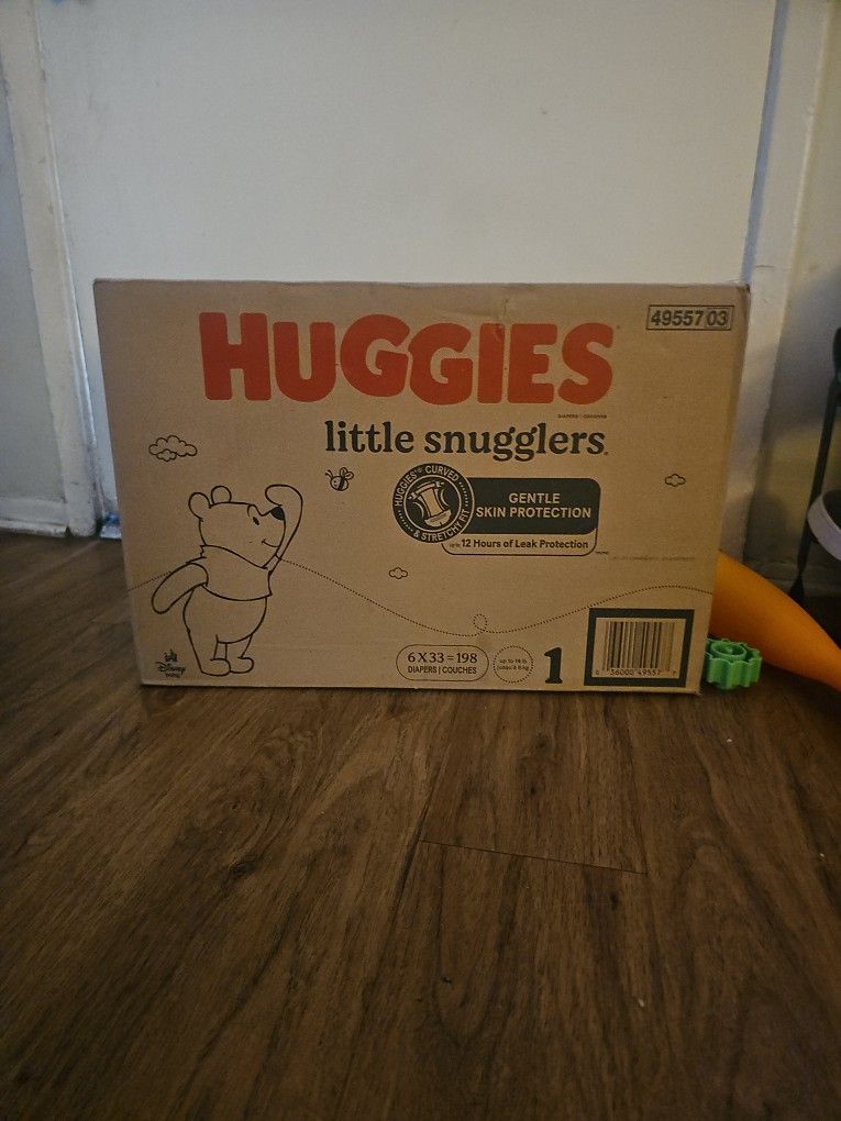 Huggies #1 Diapers- 198 Count