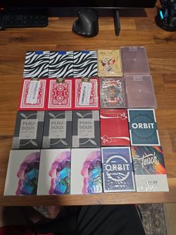 18 Collector Playing Cards Lot - Art of Play, Orbit, Cardistry Touch, Peau Doux
