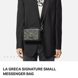 versace la greca unisex bag