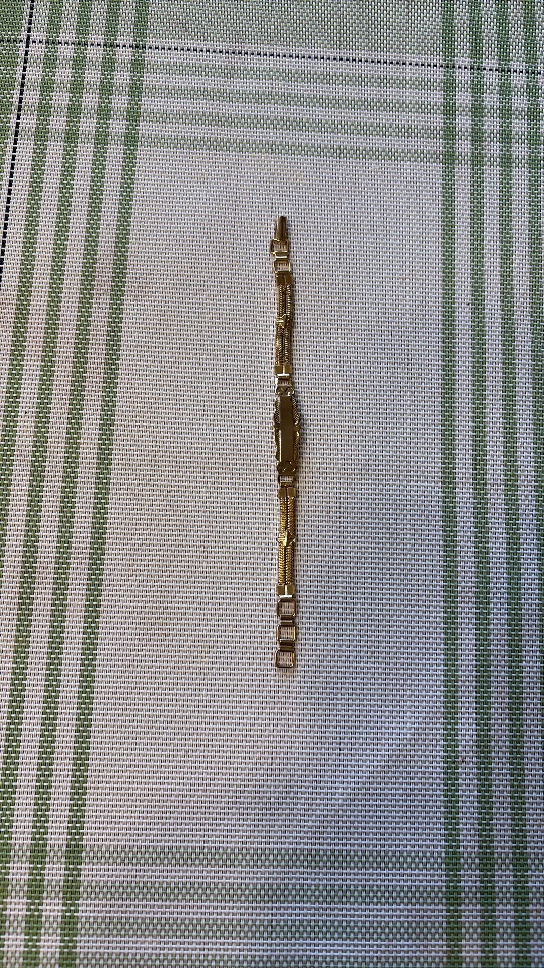 Gold filled I D Bracelet