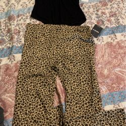 Forever21 Pant Size L And Bodysuit Size L 