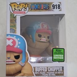 Buffed Chopper One Piece Funko Pop 2021 Spring Convention Limited Edition Exclusive MINT CONDITION 