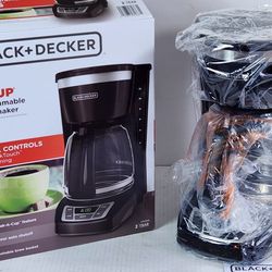 Black+Decker CM1160B 12-Cup Programmable Coffee Maker, Black/Stainless Steel #609