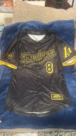 LA Dodgers Kobe Bryant LA Lakers black #8 / #24 Black Mamba Size Medium 9/1/23